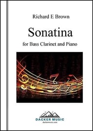 Sonatina for Bass Clarinet and Piano P.O.D. cover Thumbnail